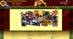 Desktop Screenshot of chocolaterie-la-cigale.fr